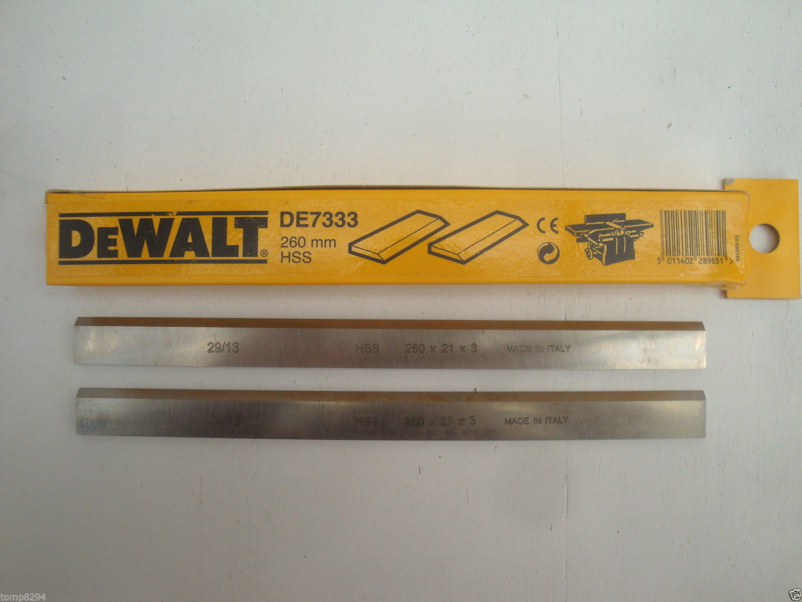 Pair of HSS knives for DeWalt | Utensili