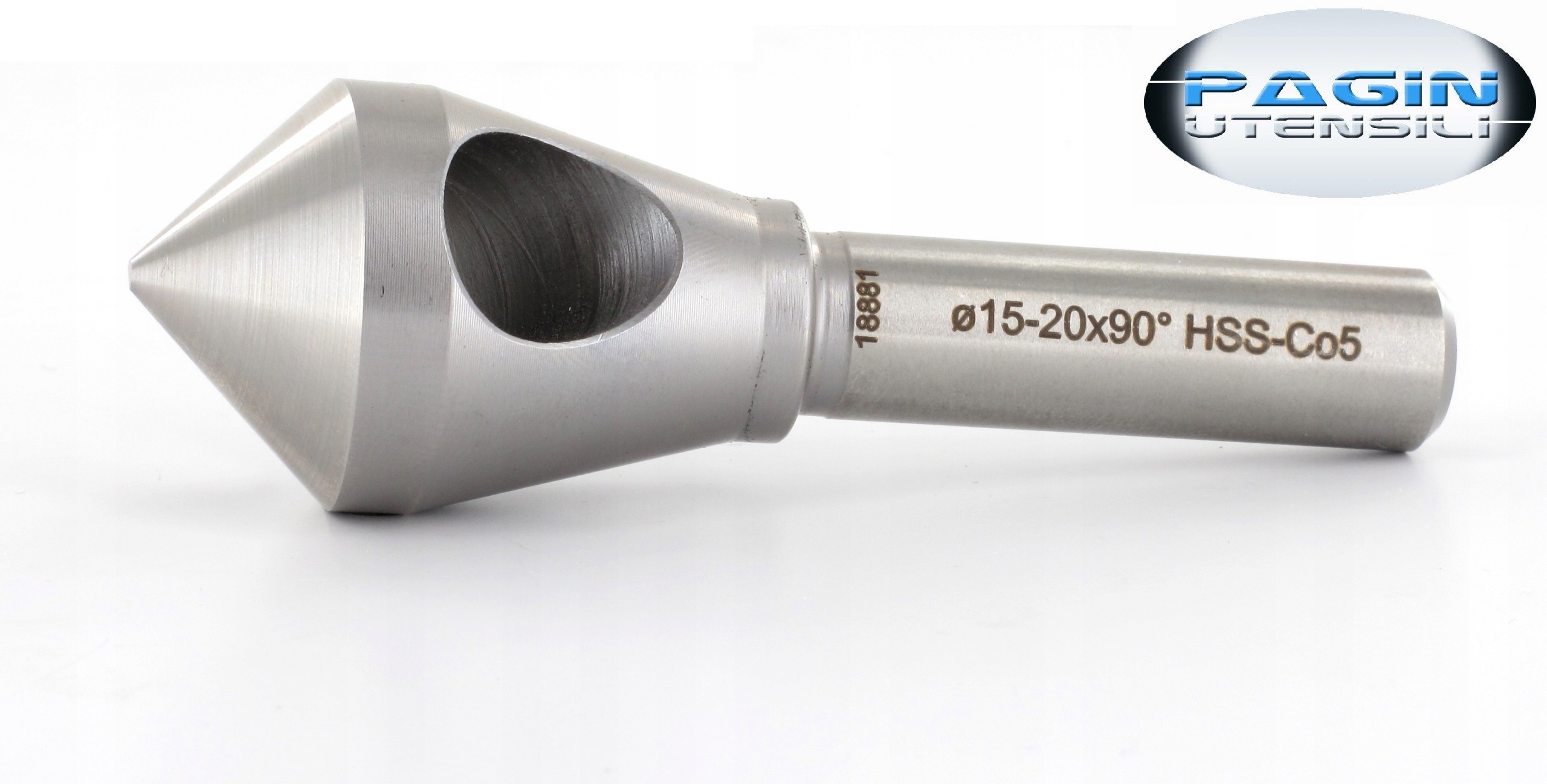 Svasatore Con Foro A Croce HSS 90 Pagin Utensili svasatore-con-foro-a-croce-hss-90-pagin-utensili