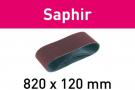 Abrasive belt Saphir 820x120-P100-SA/10