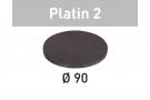 Abrasive sheet Platin 2 STF D 90/0 S4000 PL2/15