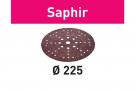 Abrasive sheet Saphir STF D225/48 P24 SA/25