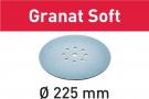 Abrasive sheet Granat Soft STF D225 P150 GR S/25