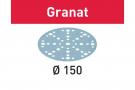 Abrasive sheet Granat STF D150/48 P800 GR/50