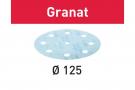 Abrasive sheet Granat STF D125/8 P1500 GR/50