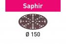 Abrasive sheet Saphir STF-D150/48 P50 SA/25